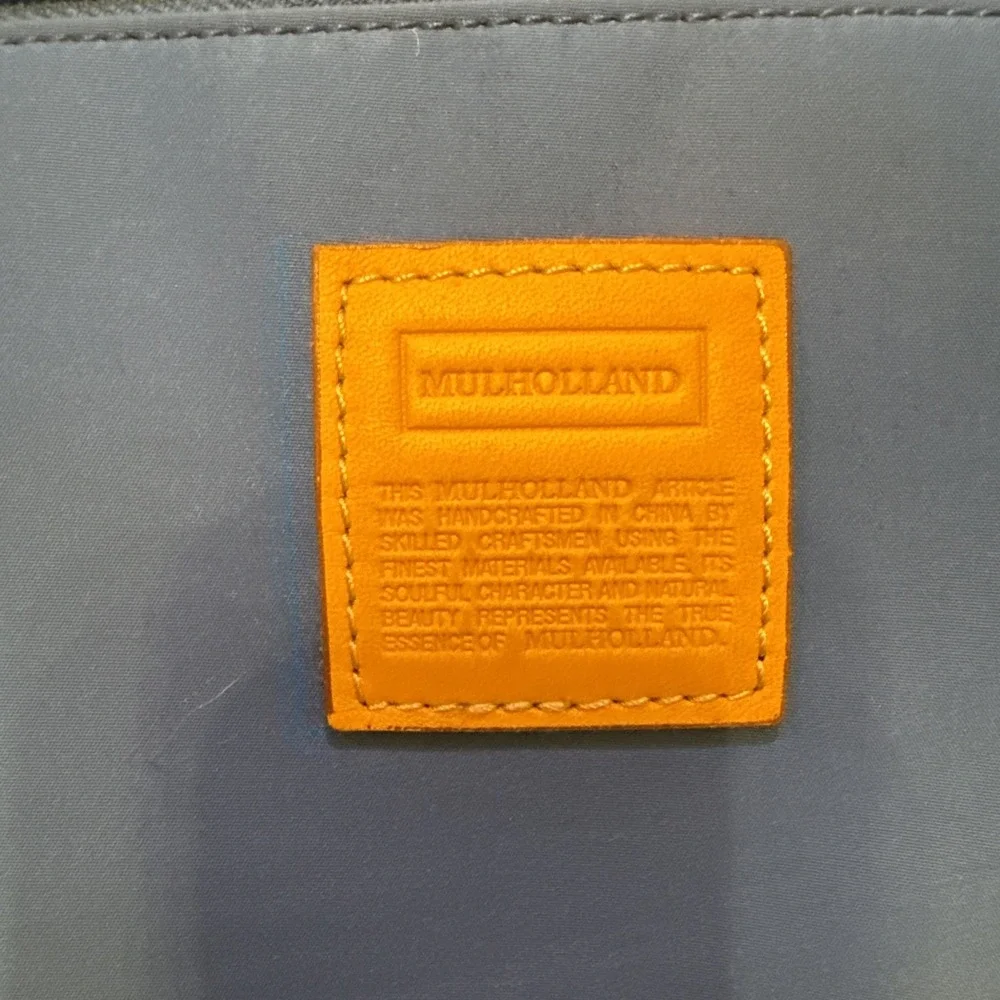 Mulholland canvas leather